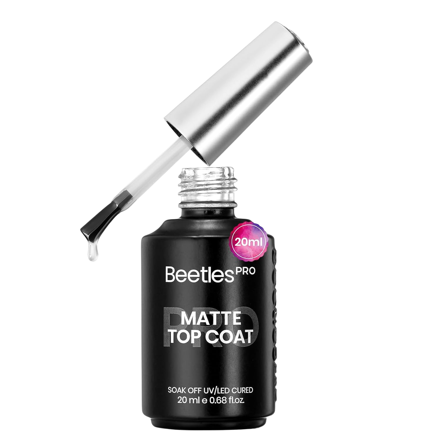 Beetles Pro Matte Gel Top Coat (20ml)